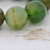 Pulsera elástica con cuentas de ágata - Pulsera elástica con cuentas de ágata verde de Brasil