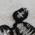 Crocheted soda pop-top statement necklace, 'Black Conscience' - Black Crocheted Aluminium Soda Pop-Top Statement Necklace (image 2c) thumbail