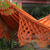 Baumwollhängematte, (einzeln) - Loomed Sunrise Baumwollhängematte mit Häkelmotiven (Einzelbett)