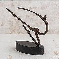 Bronze sculpture, 'Dance Impulse' - Bronze sculpture