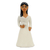 Ceramic figurine, 'Nina The Bride' - Ceramic Figurine of Bride Crafted and Painted by Hand
