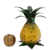 Iron decorative home accent, 'Tropical Trophy' - Handcrafted Pineapple-Themed Iron Decorative Home Accent
