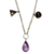 Multi-gemstone charm necklace, 'Earth's Joy' - Handcrafted Multi-Gemstone Charm Necklace from Brazil