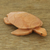 Dolomite sculpture, 'Calm Shell' - Sea Turtle Sculpture Handcrafted from Brown Dolomite