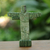 Escultura de serpentinita - Escultura de serpentinita hecha a mano inspirada en el Cristo Redentor