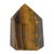 Tiger's eye statuette, 'Altar of Courage' - Natural Tiger's Eye Stone Statuette Handcrafted in Brazil