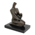Bronze sculpture, 'Accomplishment' (2023) - Inspirational Semi-Abstract Bronze Sculpture on Granite Base