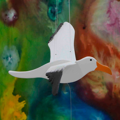 Papel pintado autoadhesivo infantil GAVIOTA volando