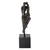 Escultura de bronce - Escultura abstracta moderna de amantes de bronce con base de granito