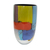 Handgeblasene Kunstglasvase „Avantgarde & Kunst“ – Moderne und abstrakte farbenfrohe mundgeblasene Murano-Kunstglasvase