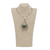 Apatite pendant necklace, 'Fantastic Creativity' - Modern Freeform Apatite Pendant Collar Necklace from Brazil