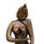Bronzeskulptur - Abstrakte Bronzeskulptur einer Samba-Tänzerin aus Brasilien