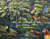 'Selva Amazónica' - Pintura acrílica sobre lienzo de la selva amazónica con pájaros