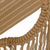 Cotton hammock, 'Caramel Sleep' (single) - Handloomed Striped Caramel Cotton Single Hammock