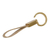Faux leather keychain, 'Golden Memory' - Golden-Toned Faux Leather Keychain from Brazil (image 2c) thumbail