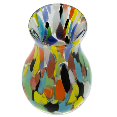 Kuratiertes Geschenkset - Kuratiertes Geschenkset mit Vase aus mundgeblasenem Quarzbaumglas und Briefbeschwerer