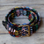 Recycled soda pop-top belt, 'Eco-Friendly Whispers' - Eco-Friendly Black and Multicolour Recycled Soda Pop-Top Belt