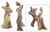 Bronzeskulptur, 'tanzende Paare'. - Bronzeskulptur