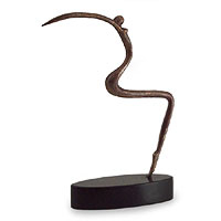 Bronze sculpture, 'Moonlight' - Bronze sculpture