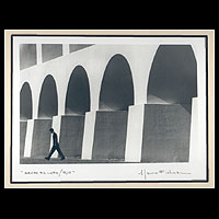 'Arcos de Lapa' - Fotografía en blanco y negro de los Arcos de Lapa