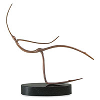 Bronze sculpture, Walking II