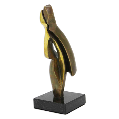 Bronze sculpture, 'United' - Bronze sculpture