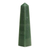 Green quartz sculpture, 'Obelisk of Optimism' - 9-Inch Green Quartz Obelisk Gemstone Sculpture thumbail
