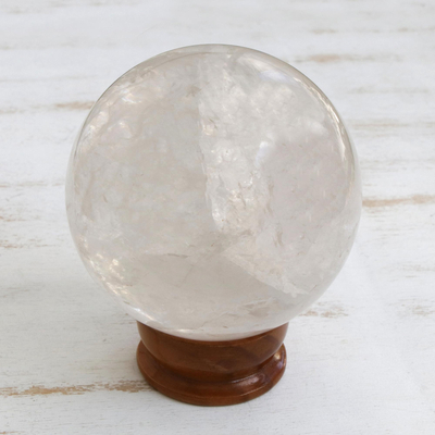 Quartz crystal ball (medium)