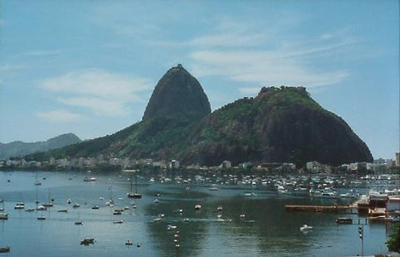 'Sugar Loaf' - Brasilianische Meereslandschaft mit Zuckerhut-Fotografie 