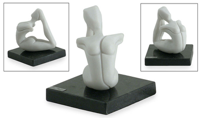 Marble resin sculpture