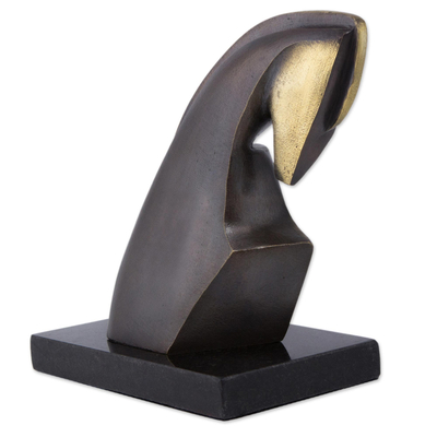 Bronze sculpture, 'Knight' - Bronze sculpture