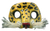Ledermaske, 'Gefleckter Jaguar - Einzigartige Wildkatzenmaske aus Leder