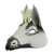 Leather mask, 'White Horse' - Leather Carnaval Horse Mask (image 2b) thumbail