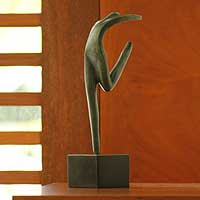 Bronze sculpture, 'Dancer' - Bronze sculpture