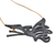 Leather necklace, 'Butterfly Dreams' - Leather necklace (image 2e) thumbail