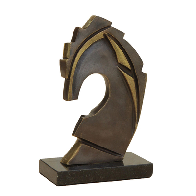 Bronze sculpture, 'Champion' - Bronze sculpture