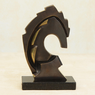 Bronze sculpture, 'Champion' - Bronze sculpture