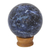 Sodalite ball, 'Blue Planet' - Fair Trade Sodalite Gemstone Sculpture (image 2d) thumbail