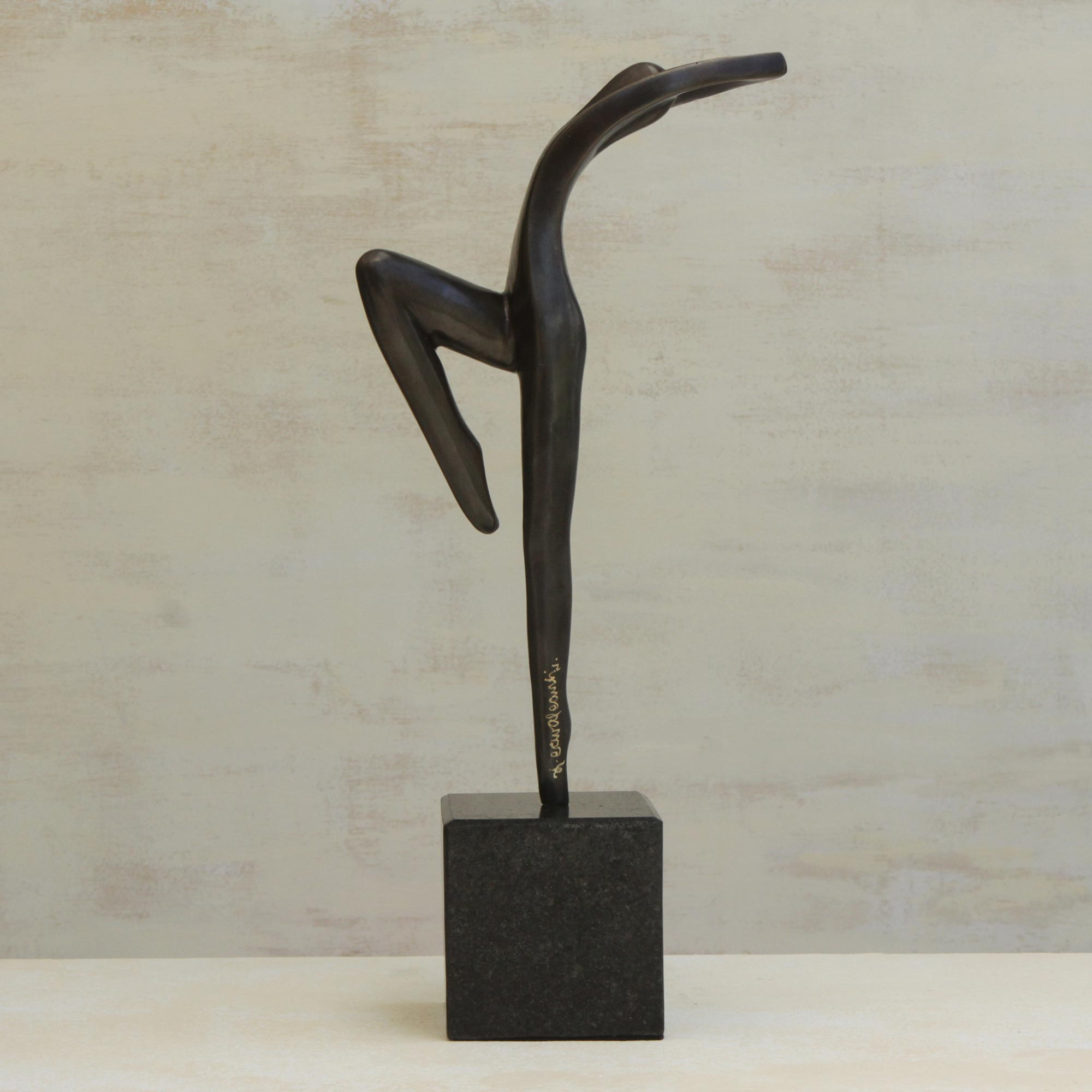 Bronze sculpture - Veronique Dancer Series | NOVICA