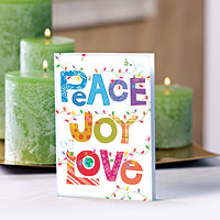 UNICEF Market | UNICEF Holiday Cards Boxed Set - Peace Joy Love