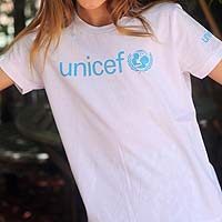 UNICEF Youth Shirt - Let Them Help Spread the Message