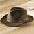 Sombrero de viaje de fieltro plegable para hombre - Sombrero de viaje de fieltro plegable