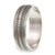 Sterling silver spinner ring, 'Infinity Path' - Sterling Silver Spinner Band Ring (image 2a) thumbail