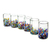 Mundgeblasene Glasbecher, (6er-Set) - Mundgeblasenes Becherglas aus recyceltem Glas (6er-Set)