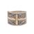 Gold accented sterling silver band ring, 'Holy Light' - Gold Accented Sterling Silver Cross Band Ring (image 2f) thumbail