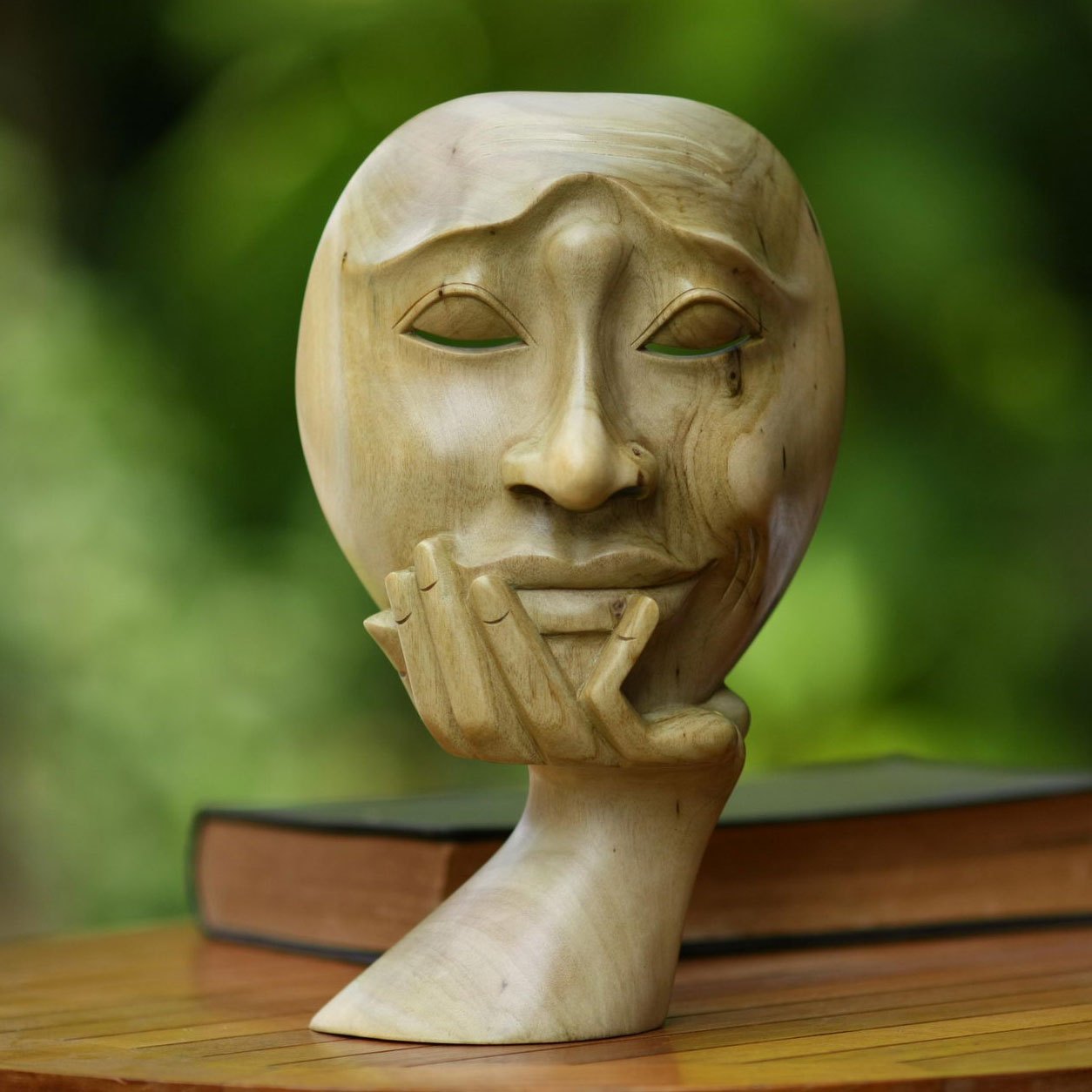 Novica Classy Man Reconstituted Turquoise Ring For Mens : NOVICA Legacy of Elegance Soapstone Sculpture : Home