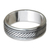 Sterling silver meditation spinner ring, 'Speed' - Handcrafted Sterling Silver Meditation Spinner Ring (image 2b) thumbail