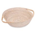 Natural fiber basket, 'Lombok Beauty' - Handwoven Natural Fiber Basket from Lombok Island