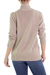 Cotton cardigan sweater, 'Maya Beige' - Women's Natural Cotton Cardigan Sweater (image 2c) thumbail