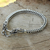 Sterling silver braided bracelet, 'Dragon Art' - Fair Trade Sterling Silver Chain Bracelet (image 2) thumbail
